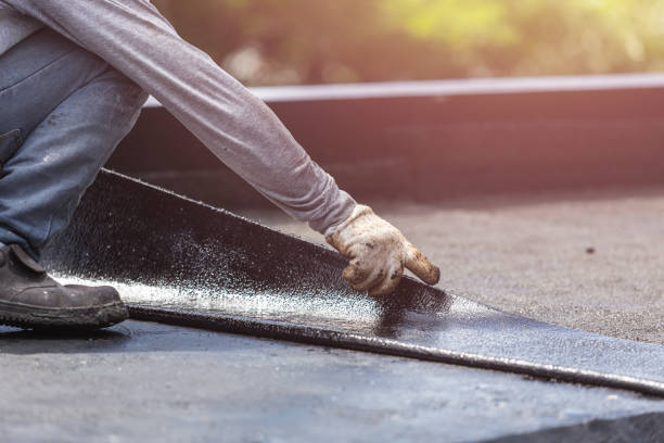 Professional Interior Drainage System technician working in Augusta, WI